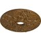 Ekena Millwork Norwich Ceiling Medallion (Canopies up to 4 1/2"), 18"OD x 3 1/2"ID x 1 3/8"P, Smokey Topaz Crackle CM18NOSTC - alternate 4